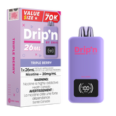 Drip'n 70k Value Series Disposable Vape - Triple Berry